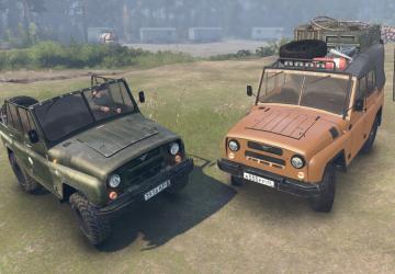 УАЗ-469 Пакверсия 1 для SpinTires (v03.03.16)