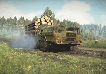 Mastodon DLC Logging Frame Addonверсия 1.0.0 для SnowRunner (v23.0)