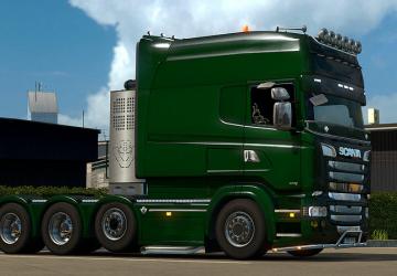 Scania R & Streamline Modificationsверсия 25.11.03 для Euro Truck Simulator 2 (v1.56.x)