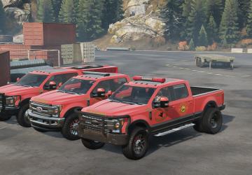 Ford F350версия 1.0 для SnowRunner (v21.1)