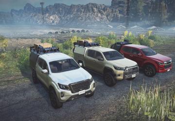 Addon Pack for x7b’s Pickupsверсия 1.0.0 для SnowRunner (v21.1)