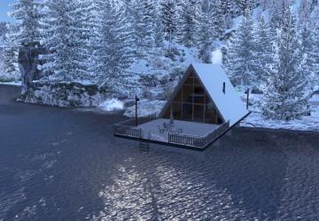 Winter Lake cabinверсия 1.1.5 для American Truck Simulator (v1.53.x)