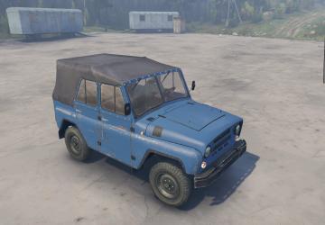 Пак текстур для Уаз 469 дефолтверсия 1.2 для SpinTires (v03.03.16 и выше)