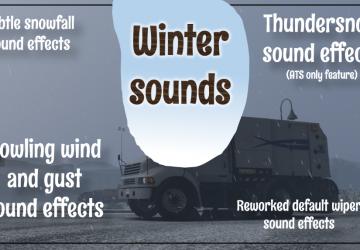 Winter sound addon for Sound Fixes Packверсия 18.12.24 для American Truck Simulator (v1.50.x, - 1.53.x)