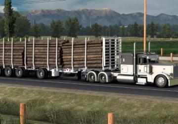 Лесовоз «Manac Logging»версия 2.1.3 для American Truck Simulator (v1.53.x)