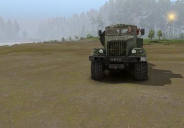 Колёса для дефолтных Урал-4320 и КрАЗ-255v1.0 для SpinTires (v03.03.16)