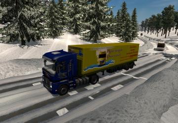 Северные просторыверсия 13.7 для Euro Truck Simulator 2 (v1.56.x)