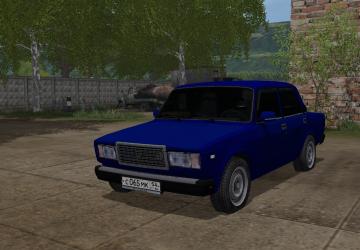 ВАЗ 2107 - Переделкаверсия 1.0 для Farming Simulator 2017 (v1.5)