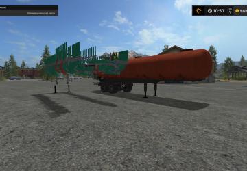 Бочка для перевозки всеговерсия 16.06.2021 для Farming Simulator 2017 (v1.5.x)