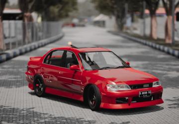 Toyota Corolla AE101версия 1.1 для Euro Truck Simulator 2 (v1.55.x, 1.56.x)