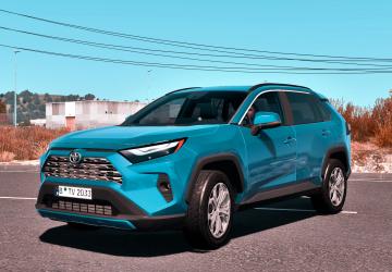 Toyota RAV4 2025версия 1.1 для Euro Truck Simulator 2 (v1.56.x)