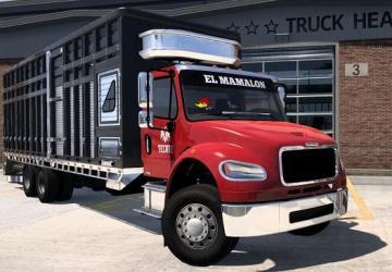 Freightliner M2 Mexicanoверсия 1.0 для American Truck Simulator (v1.52.x)