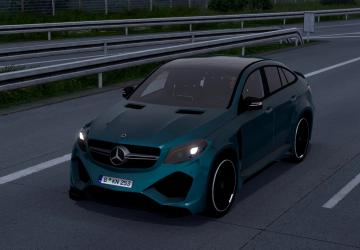 Mercedes-Benz AMG GLE 63 S 2016версия 1.2 для American Truck Simulator (v1.52.x, 1.53.x)