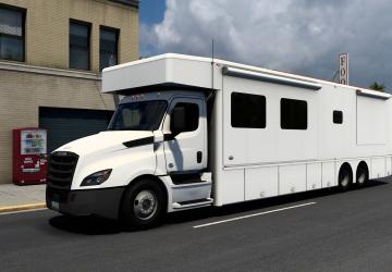 Freightliner Cascadia NRC RV Motorhomeверсия 1.6 для American Truck Simulator (v1.52.x)