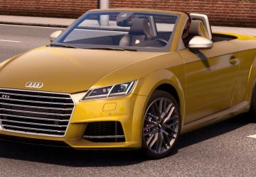 Audi TTS Roadster 2023версия 1.3 для American Truck Simulator (v1.51.x, 1.52.x)