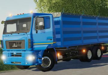 МАЗ-6501А8 Колосверсия 1.0.0.0 для Farming Simulator 2019 (v1.7x)