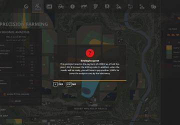 Precision Farming Addonверсия 2.0.0.0 для Farming Simulator 2019