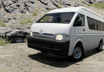 Toyota Hiace (2010/2012/2014)версия 1.0 для BeamNG.drive (v0.36.x)