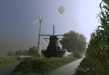 Карта «Polderlandschap»версия 1.1.0.0 для Farming Simulator 2022