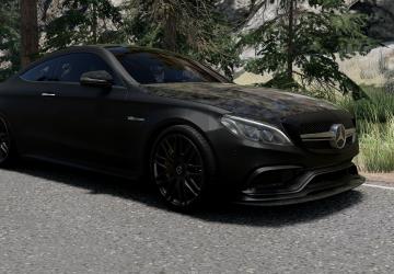 Mercedes-Benz C63S AMG Coupe (2016)версия 1.3 для BeamNG.drive (v0.36.x)