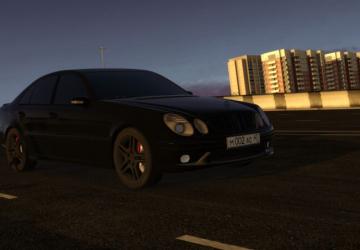 Mercedes-Benz E55 AMG Black Editionверсия 15.02.2021 для City Car Driving (v1.5.9.2)