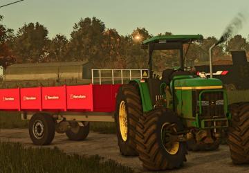 Herculano agricultural trailerверсия 1.0.0.0 для Farming Simulator 2025