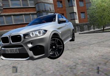 BMW X6 M F86версия 01.02.21 для City Car Driving (v1.5.8 - 1.5.9.2)