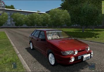 Ваз 2114 Samara 1.6 МТ «Ралли»версия 31.01.21 для City Car Driving (v1.5.8 - 1.5.9.2)
