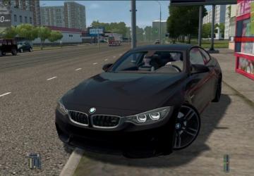 BMW M4версия 21.01.21 для City Car Driving (v1.5.9, 1.5.9.2)