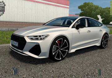 Audi RS 7 Sportback 2019версия 26.12.20 для City Car Driving (v1.5.9, 1.5.9.2)