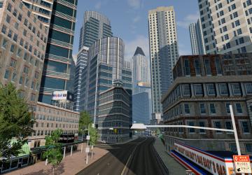 Карта «MBWR City»версия 1.2 для BeamNG.drive (v0.36.x)