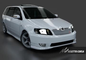 Toyota Fielder Z-AeroTourer (ZZE121)версия v2.0 для Assetto Corsa