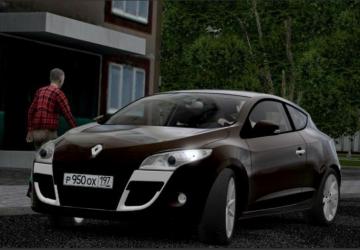Renault Megane Coupe 2.0 dCiверсия 20.12.20 для City Car Driving (v1.5.8 - 1.5.9.2)