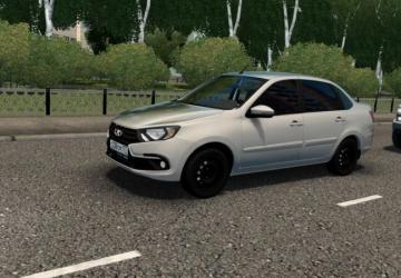 Lada Granta FL 2018 1.6i 16vверсия 26.11.20 для City Car Driving (v1.5.9, 1.5.9.2)