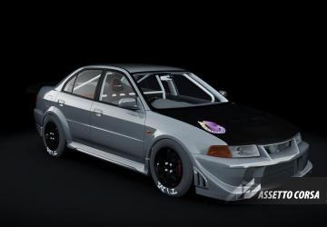 Mitsubishi Evo6_Stickshift_AJPверсия 1.1.1 для Assetto Corsa