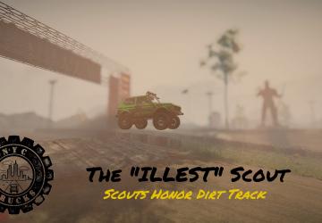 Карта «Scouts Honor - Dirt Test Track»версия 30.04.23 для SnowRunner (v21.1)