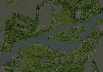 Карта «Китай Остров»версия 1.03 для SpinTires (v03.03.16+)