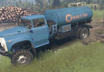 Текстуры для Zil 130P 4x4версия 1 для SpinTires (v03.03.16)