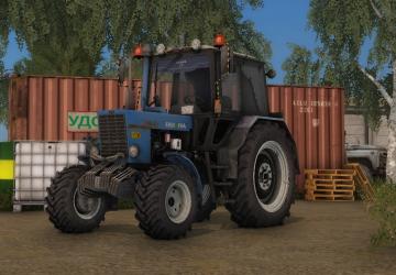 MR МТЗ 82.1 - Переделкаверсия 1.2 для Farming Simulator 2017 (v1.5)