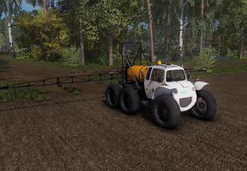 Самоходный опрыскиватель «РОСА»версия 1.0.0.0 для Farming Simulator 2017 (v1.5)