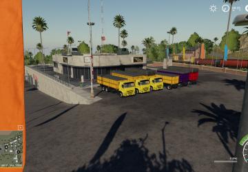 Камаз 65117 с прицепомверсия 1.0 для Farming Simulator 2019 (v1.7.x)