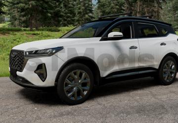 Chery Tiggo 7версия 1.1 для BeamNG.drive (v0.36.x)