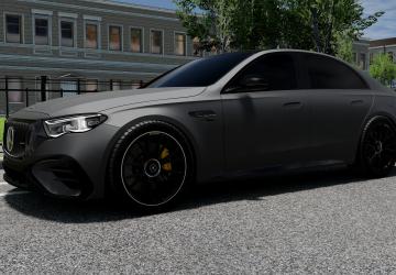 Mercedes-Benz E-Class (W214)версия 1.0 для BeamNG.drive (v0.36.x)