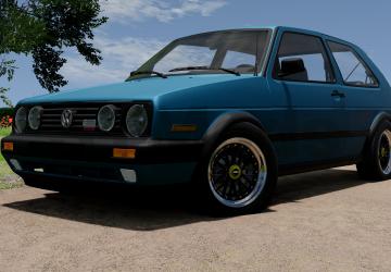 Volkswagen Golf (MK2)версия 1.0 для BeamNG.drive (v0.36.x)