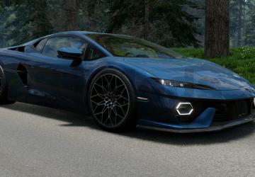 Lamborghini Temerario (2025)версия 1.3 для BeamNG.drive (v0.36.x)