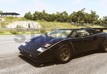 Lamborghini Countach (Revamp)версия 0.151 для BeamNG.drive