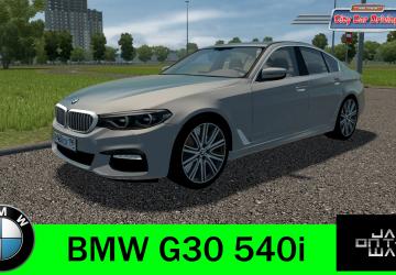 BMW G30 540iверсия 14.11.2020 для City Car Driving (v1.5.9.2)