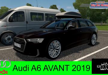 Audi A6 AVANT 2019версия 25.10.2020 для City Car Driving (v1.5.9.2)