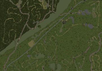 Карта «Потерянный»версия 1 для Spintires: MudRunner