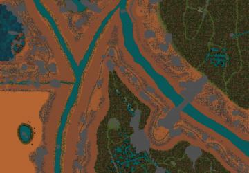 Карта «Каньон Мамонта»версия 1 для Spintires: MudRunner